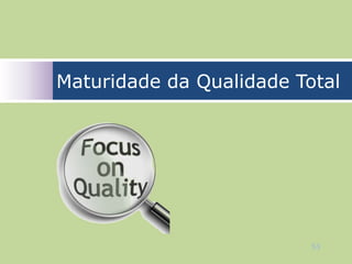 Maturidade da Qualidade Total




                          53
 