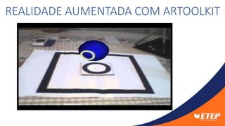 REALIDADE AUMENTADA COM ARTOOLKIT
 