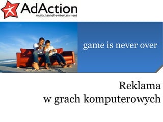 Reklama w grach komputerowych 