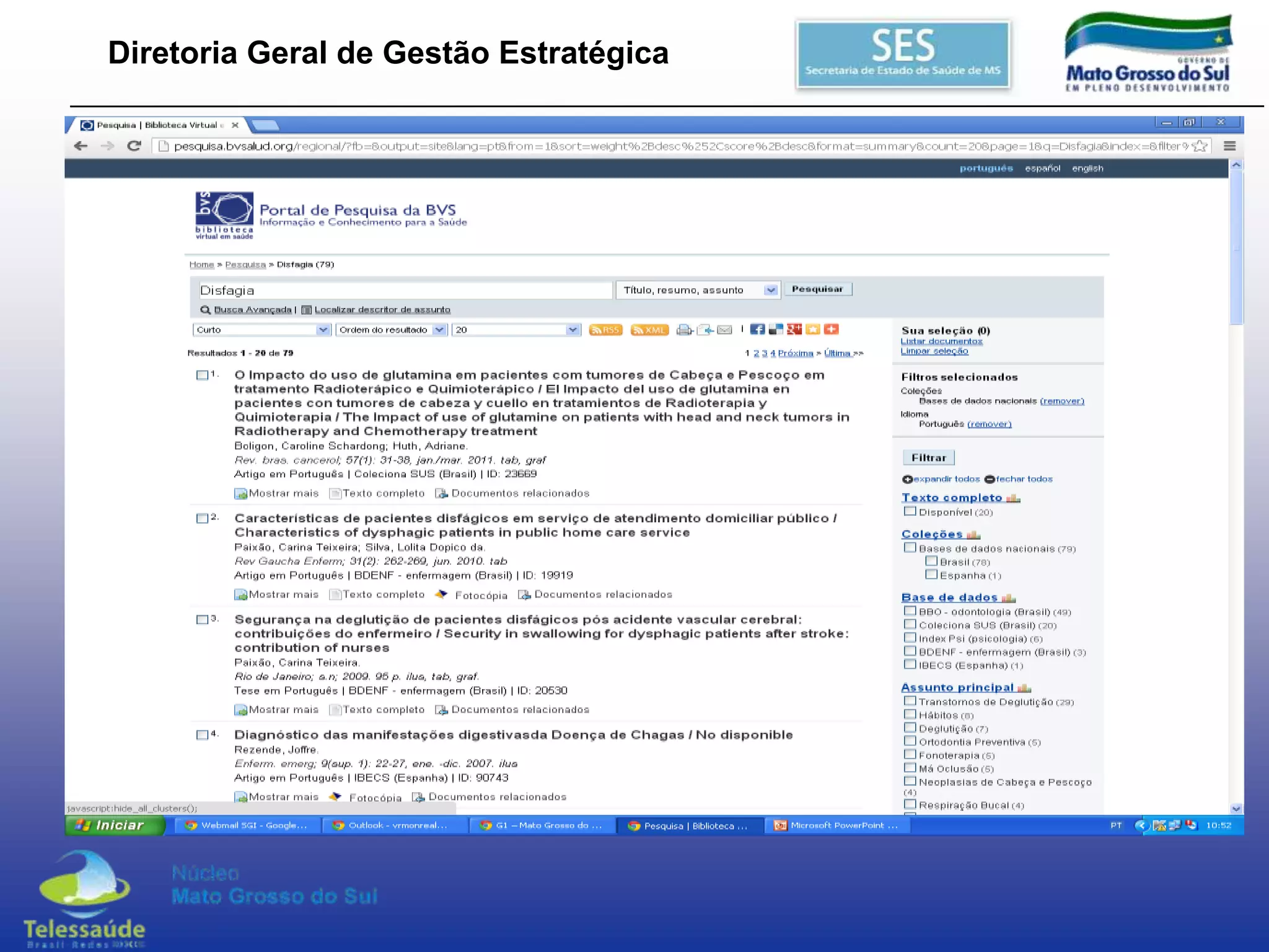 Diretoria Geral de Gestão Estratégica

 