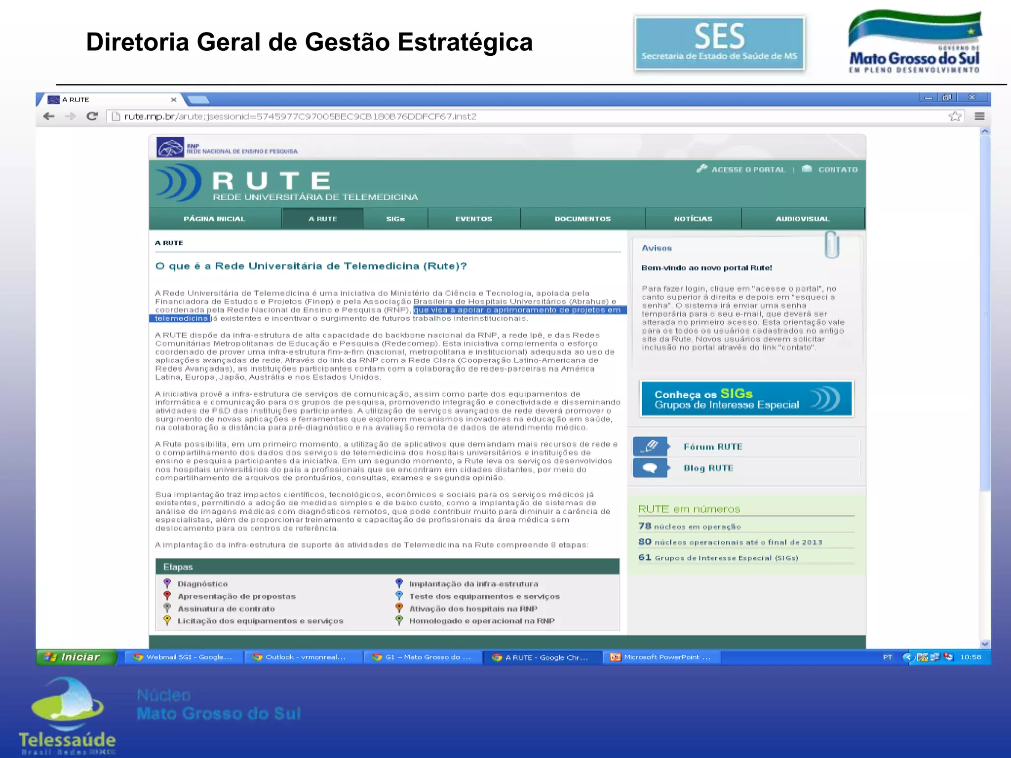 Diretoria Geral de Gestão Estratégica

 