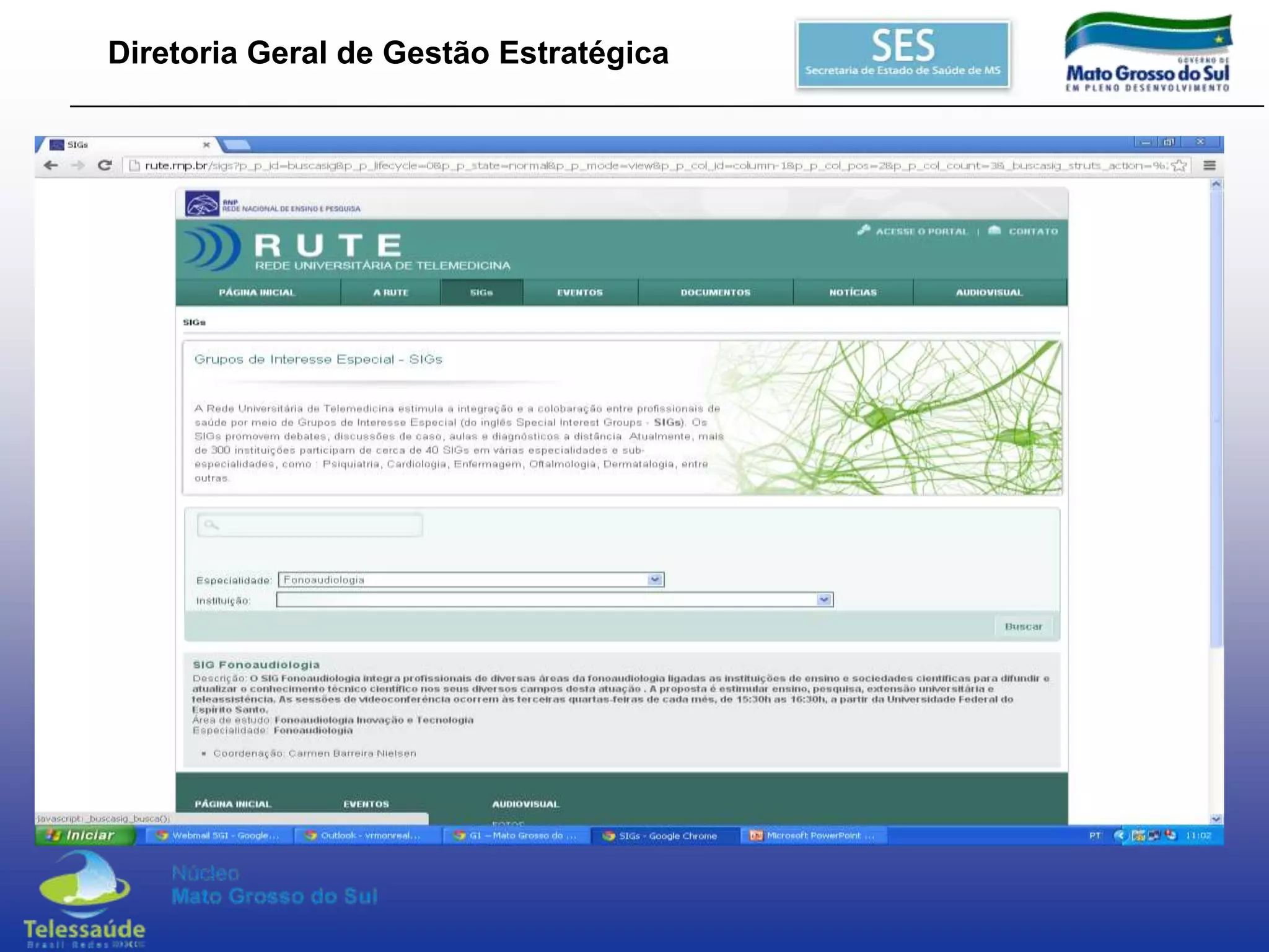 Diretoria Geral de Gestão Estratégica

 