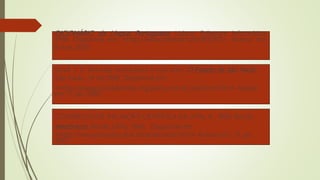 DICIONÁRIO da Língua Portuguesa. Lisboa: Priberam Informática,
1998. Disponível em: <http://www.priberam.pt/dlDLPO>. Acesso em:
8 mar. 2000.
SILVA, I. G. Pena de morte para o nascituro. O Estado de São Paulo.
São Paulo, 19 set.1998. Disponível em:
<http://www.providafamilia.org/pena_morte_nascituro.htm> Acesso
em 17 jan. 2001.
CONGRESSO DE INICIAÇÃO CIENTÍFICA DA UFPe, 4., 1996, Recife.
eletrônicos. Recife: UFPe, 1996. Disponível em:
<http://www.propesq.ufpe.br/anais/anais.htm> Acesso em: 21 jan.
1997.
 