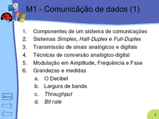 M1 - Comunicãção de dados (1) 