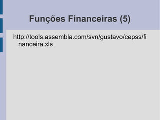 Listas (1) Cabeçalhos http://tinyurl.com/dados-xls 