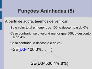 Formatar alinhamento Títulos: Centro (horizontal e vertical), Quebrar texto 