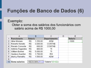 Após definir um nome, ele pode ser usado diretamente na fórmula! 