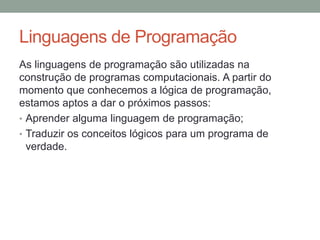 Atribuindo valores a um vetor
Como um vetor é indexado, um valor deve sempre ocupar
uma posição (um valor não pode ser atribuído a um vetor).
 O valor é acessado pela [ posição ]
IDADE: VETOR [1..5] DE INTEIRO
idade[2] <- 35
escreva (vetor[2])
35
 