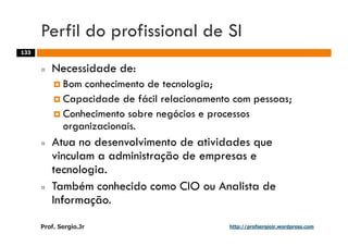 Aulas - Adm. de Sist. de Informacao - 2009