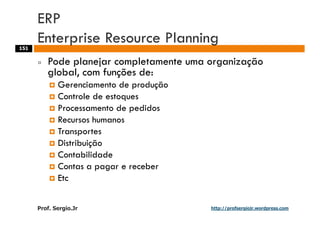 Aulas - Adm. de Sist. de Informacao - 2009