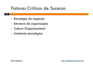 Aulas - Adm. de Sist. de Informacao - 2009