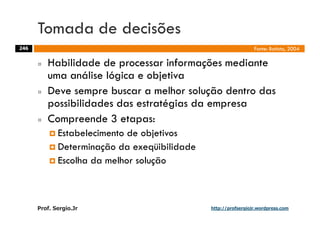 Aulas - Adm. de Sist. de Informacao - 2009