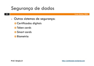 Aulas - Adm. de Sist. de Informacao - 2009