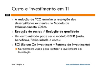 Aulas - Adm. de Sist. de Informacao - 2009