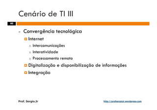 Aulas - Adm. de Sist. de Informacao - 2009