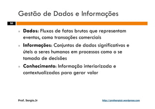 Aulas - Adm. de Sist. de Informacao - 2009
