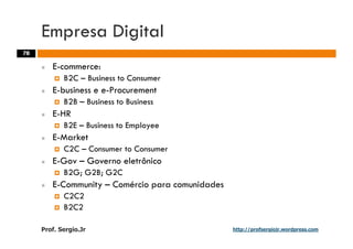 Aulas - Adm. de Sist. de Informacao - 2009