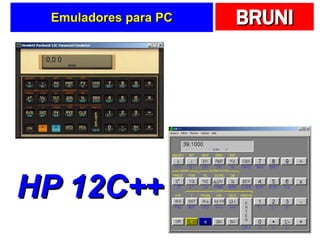 Emuladores para PC HP 12C++ 