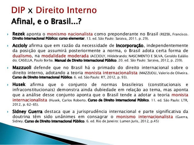 Curso de direito internacional publico