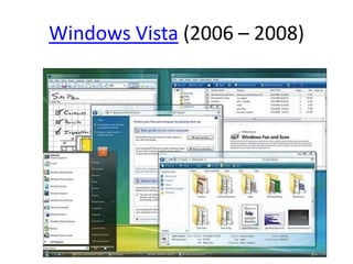 Windows Vista (2006 – 2008)
 