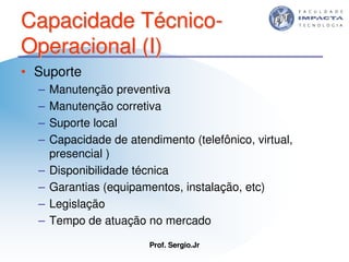 Aulas - Tecnologia II - 2007 - Sergio.Jr