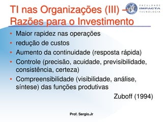 Aulas - Tecnologia II - 2007 - Sergio.Jr