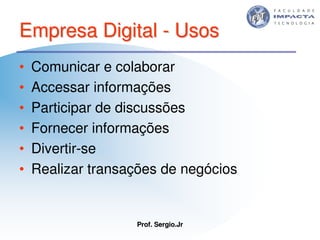 Aulas - Tecnologia II - 2007 - Sergio.Jr
