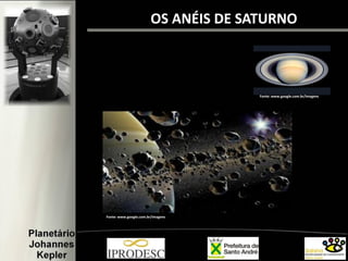 OS ANÉIS DE SATURNO
Fonte: www.google.com.br/imagens
Fonte: www.google.com.br/imagens
 