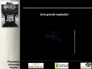 Fonte:http://astro.if.ufrgs.br/univ/univ.htm#bigbang
Uma grande explosão!
 