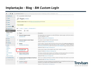 Implantação – Blog – BM Custom Login
 