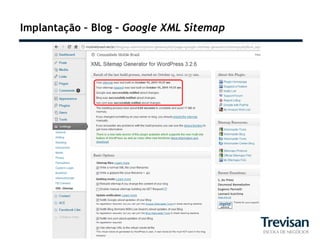 Implantação – Blog – Google XML Sitemap
 