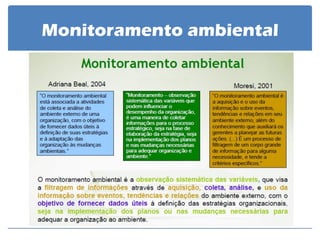 Monitoramento ambiental  