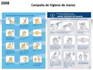 Campaña de higiene de manosCampaña de higiene de manos
2008
 