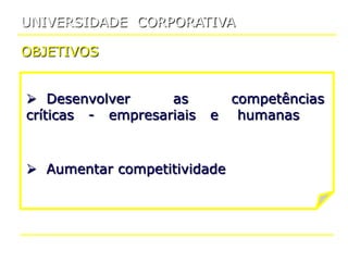 Investimentos físicos deverão ser criteriosamente analisados em consonância com o porte da empresa e suas necessidades específicas