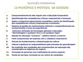  UNIVERSIDADE CORPORATIVA x TRADICIONAL