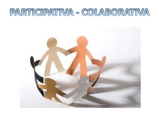 PARTICIPATIVA - COLABORATIVA