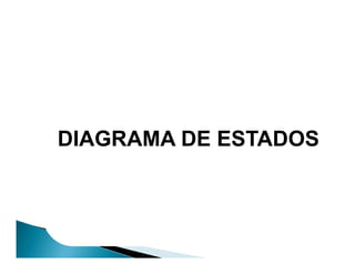 DIAGRAMA DE ESTADOS
 