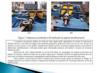 Soldados nos navio de instalação Tubos Rígidos e Flexíveis