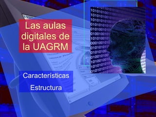Las aulas digitales de la UAGRM Características Estructura 
