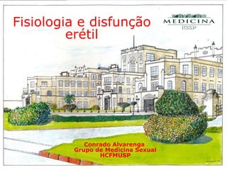 Conrado Alvarenga
Grupo de Medicina Sexual
HCFMUSP
Fisiologia e disfunção
erétil
 