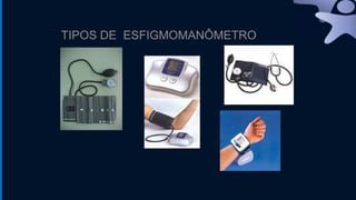 TIPOS DE ESFIGMOMANÔMETRO
 