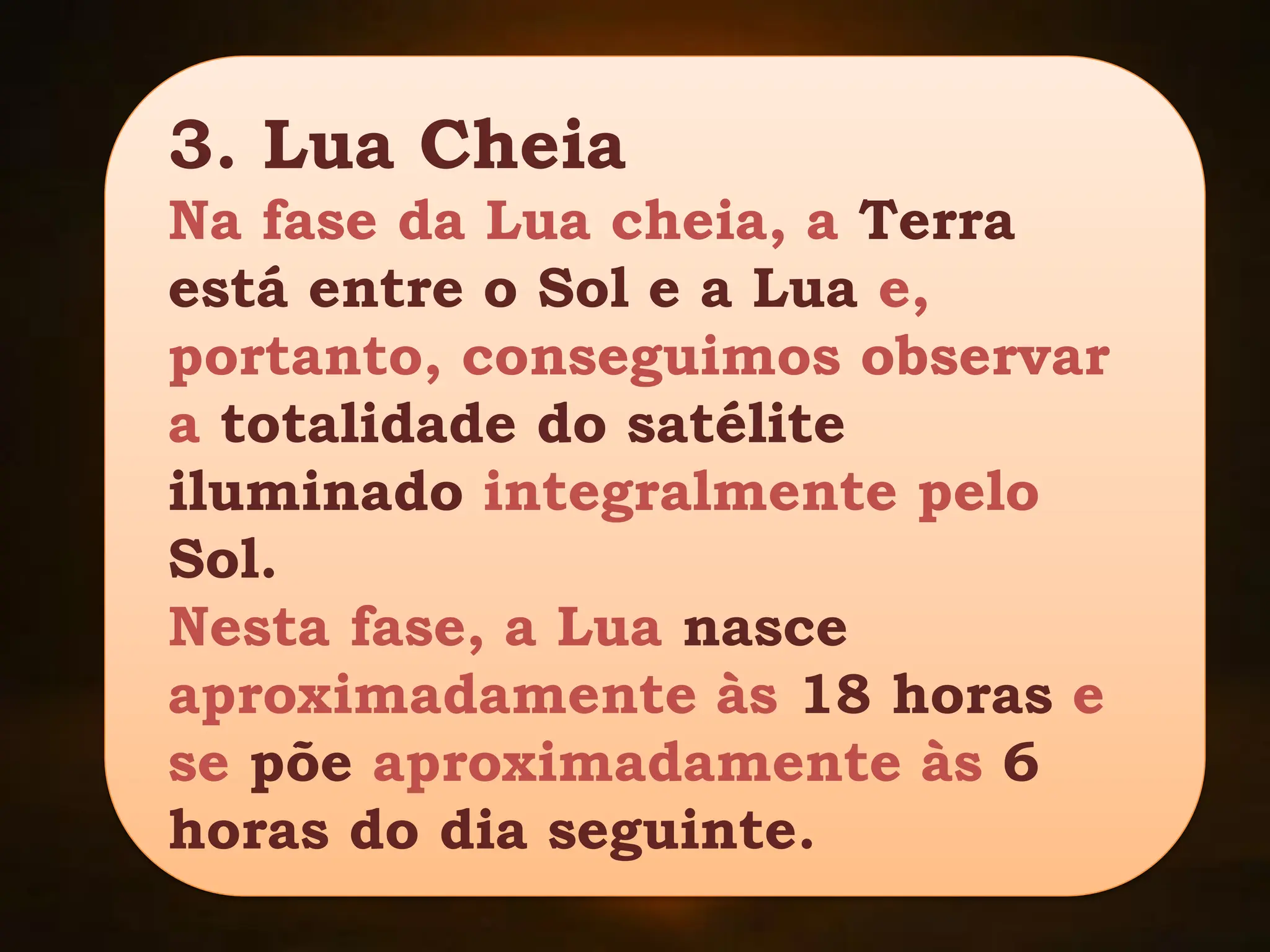 AULA DE CIÊNCIAS DA NATUREZA; LUA E SUAS FASES | PDF
