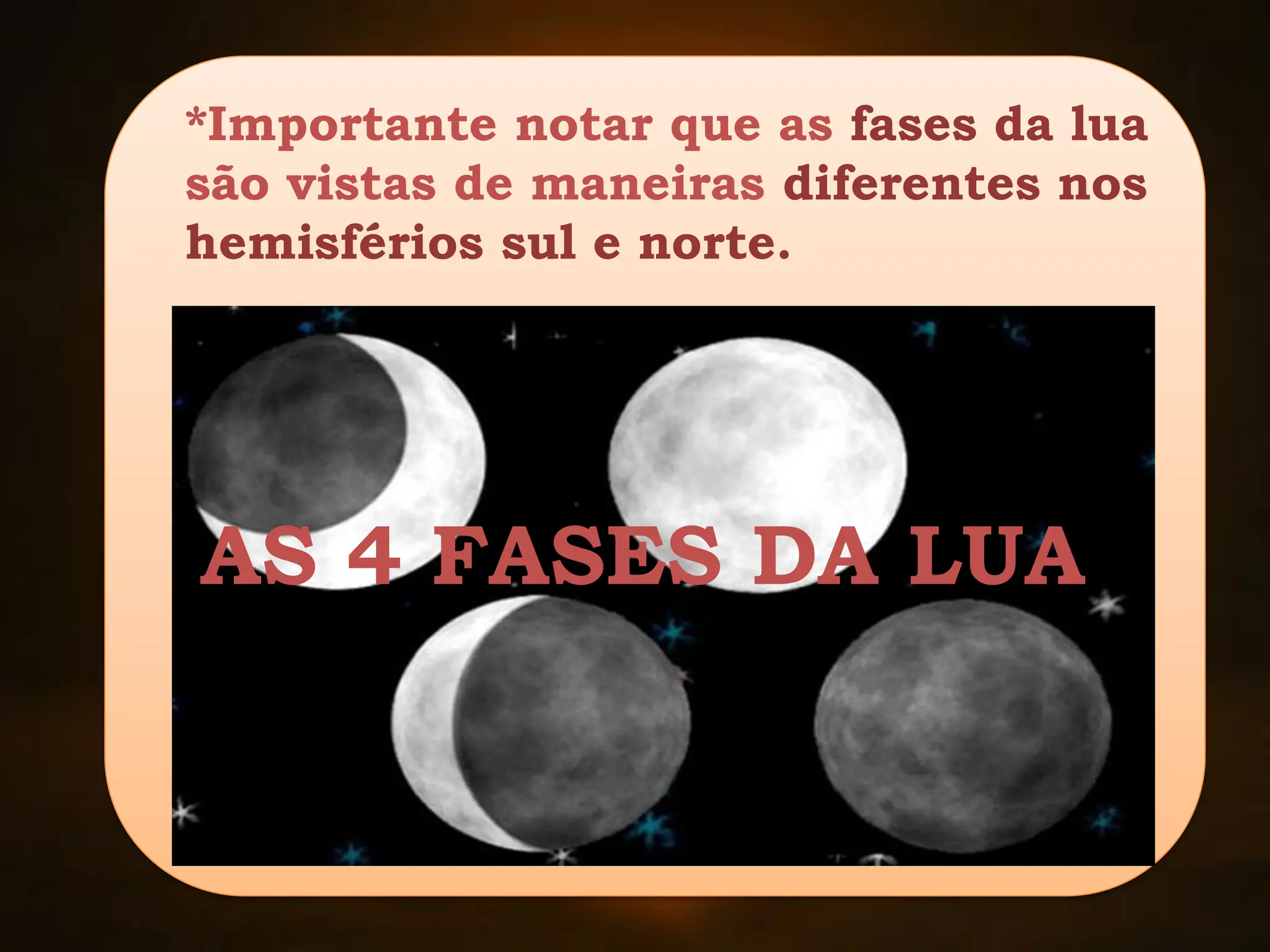 AULA DE CIÊNCIAS DA NATUREZA; LUA E SUAS FASES | PDF
