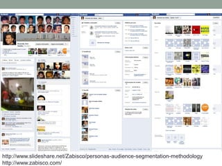 http://www.slideshare.net/Zabisco/personas-audience-segmentation-methodology
http://www.zabisco.com/
 