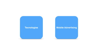 Tecnologias Mobile Advertising 
 