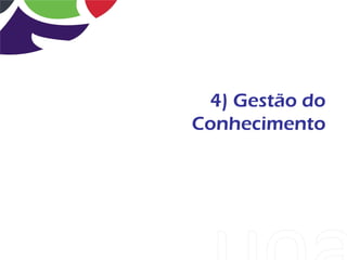 4) Gestão do
Conhecimento
 