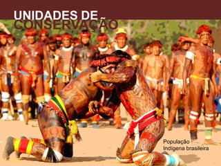UNIDADES DE
CONSERVAÇÃO
A
População
Indígena brasileira
 