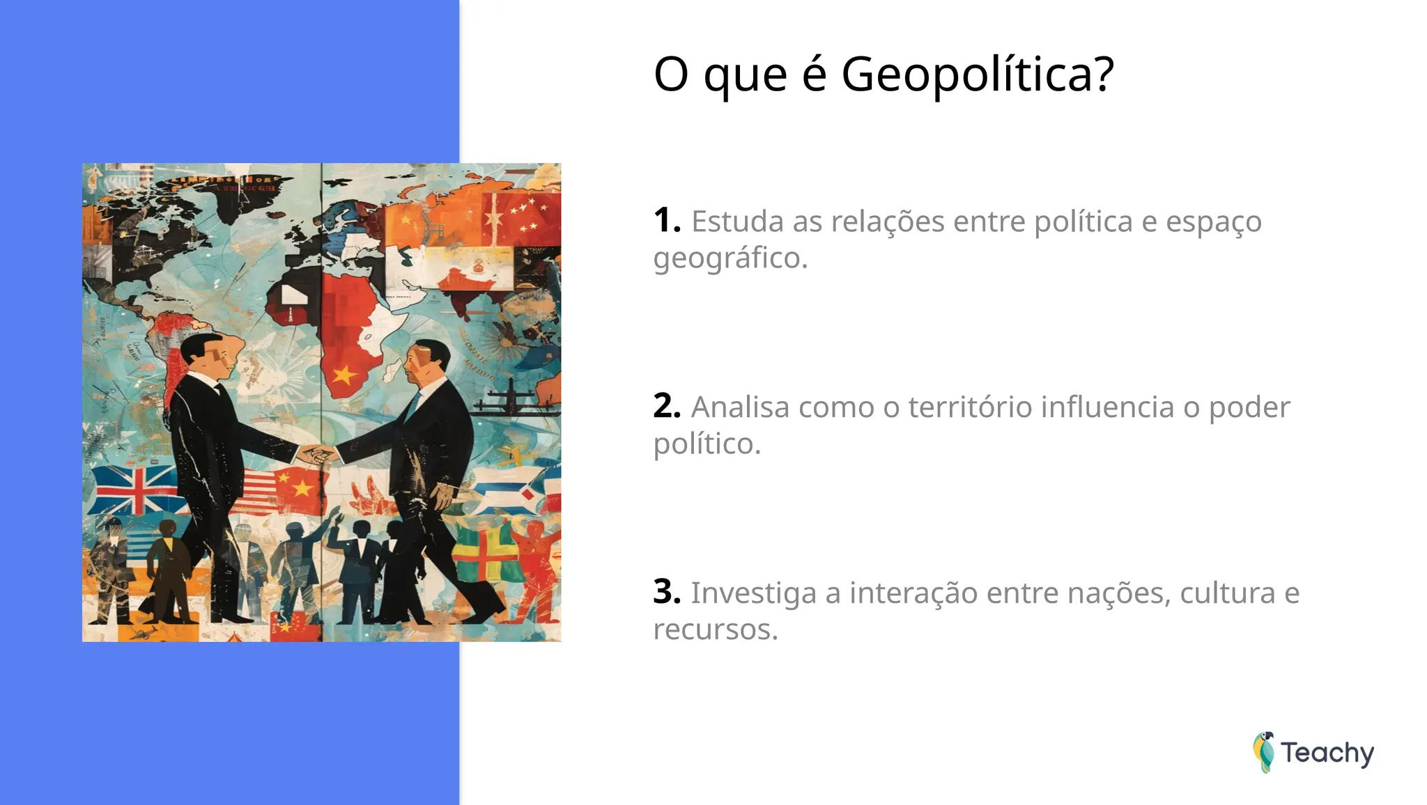aula sobre geopolítica.pptx abordando os principais assuntos | PPTX