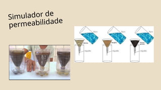 Simulador de
permeabilidade
 