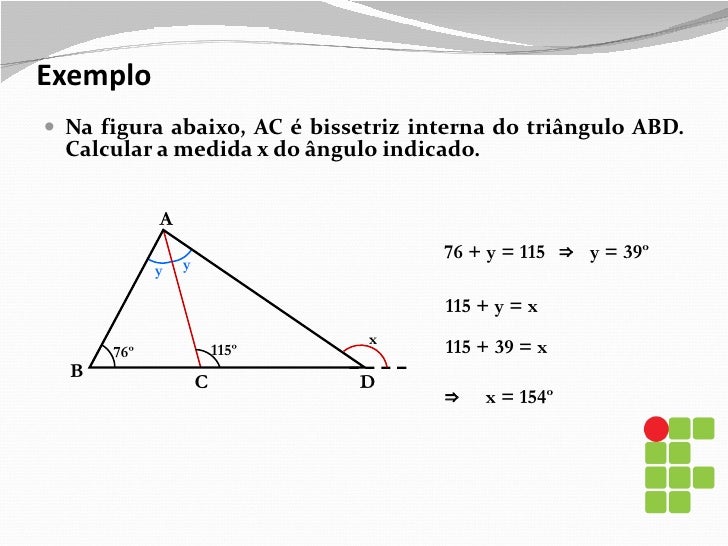 Aula sobre triângulos